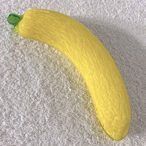 Vintage Art Glass Blown Glass Decorative Glass Banana